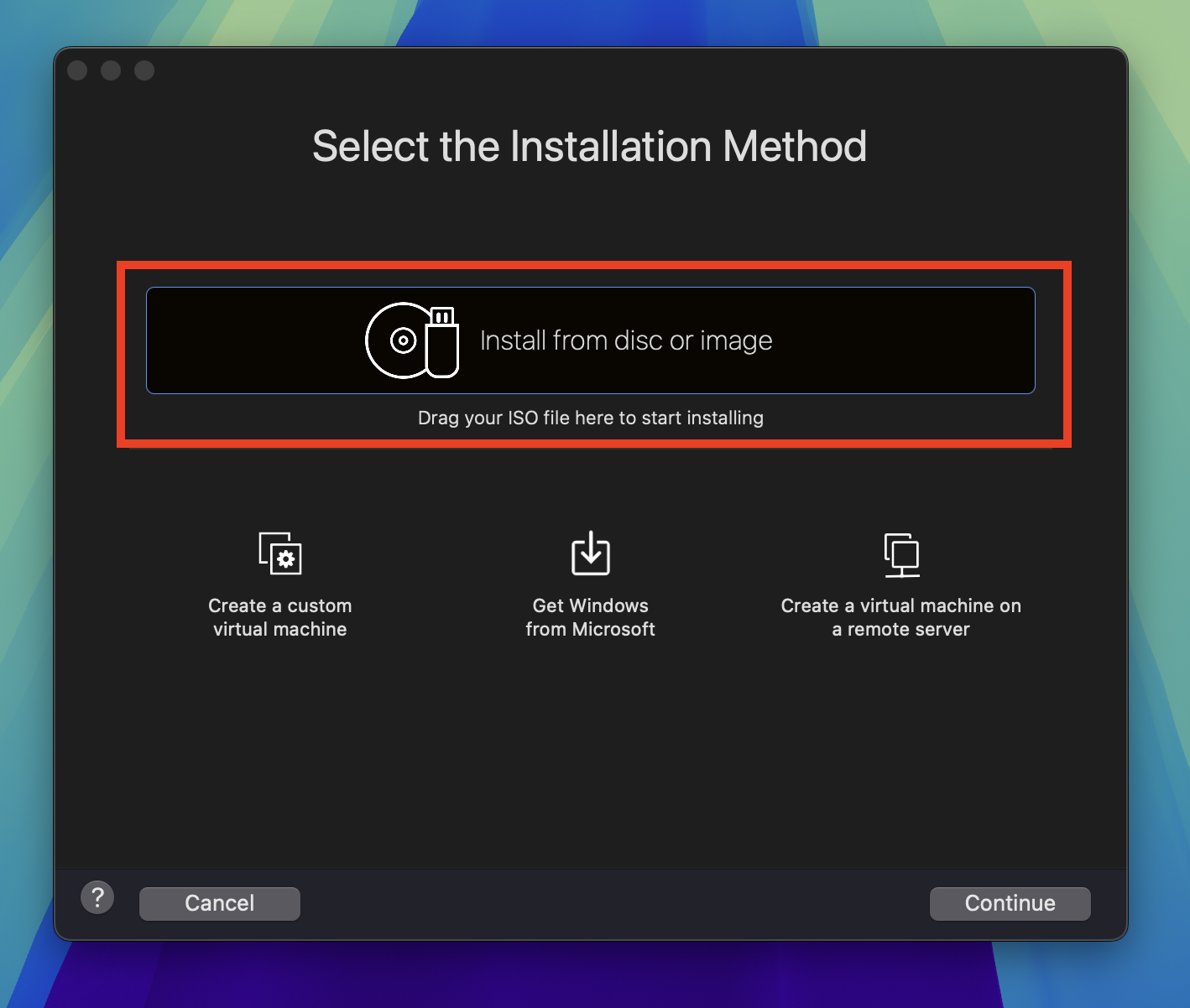 Install method