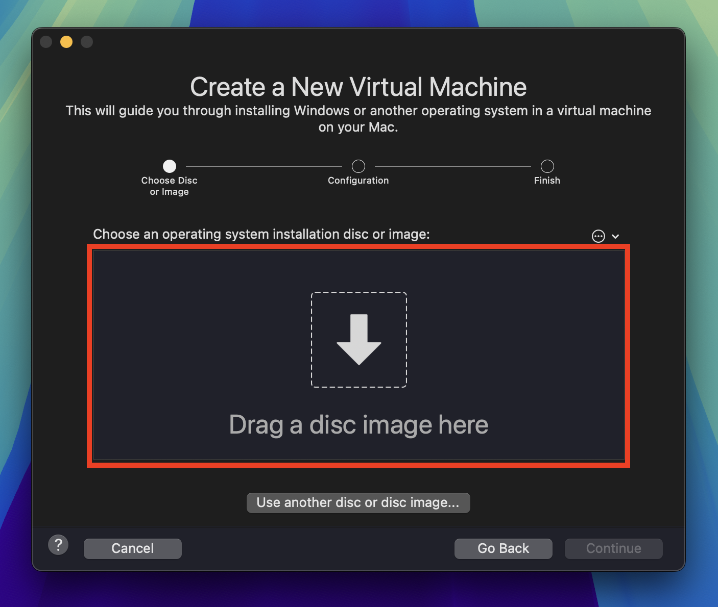 New virtual machine